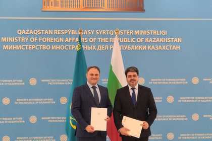 30 лет дипломатическим отношениям между Болгарией и Казахстаном